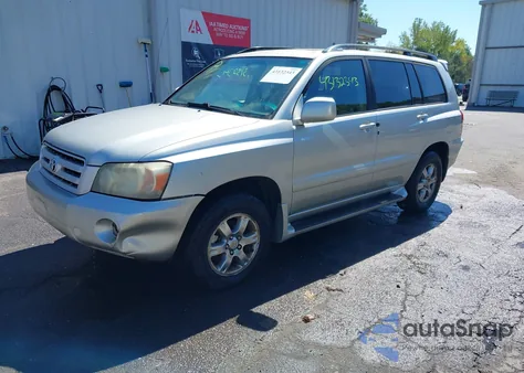 2004 Toyota Highlander V6 из США, поврежденный, VIN JTEEP21A940026229